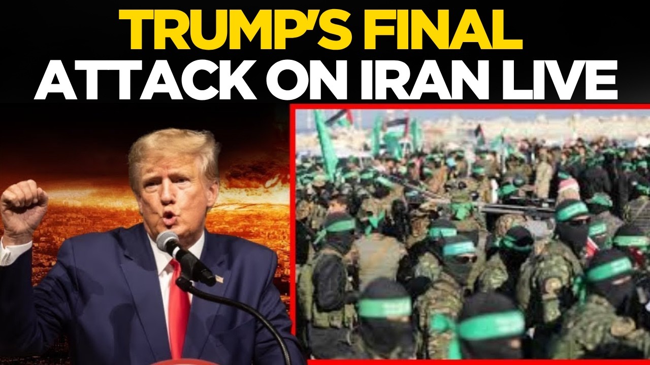 LIVE | Trump&rsquo;s SHOCKING Speech On Iran, Hamas, Hezbollah | Trump Latest News | Israel | Gaza