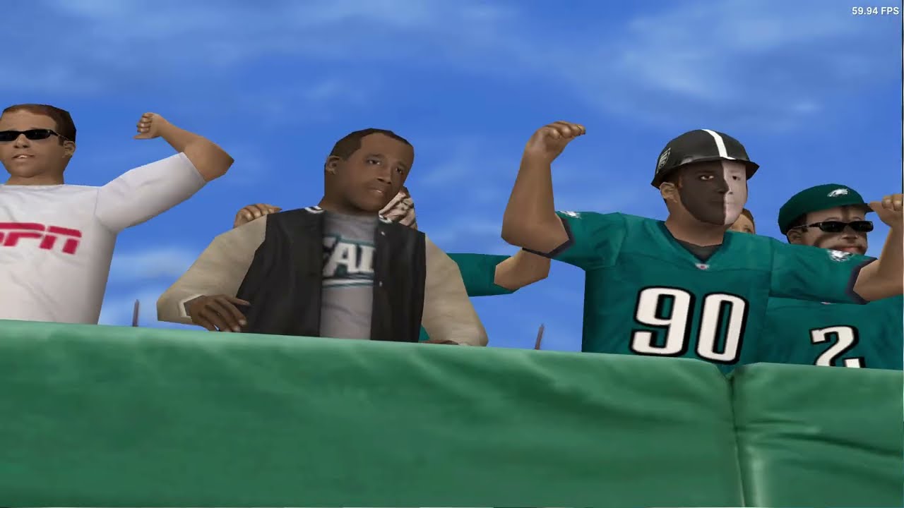 ESPN NFL Football ( 2K4 ) Xbox Series X Gameplay ( PS2 )