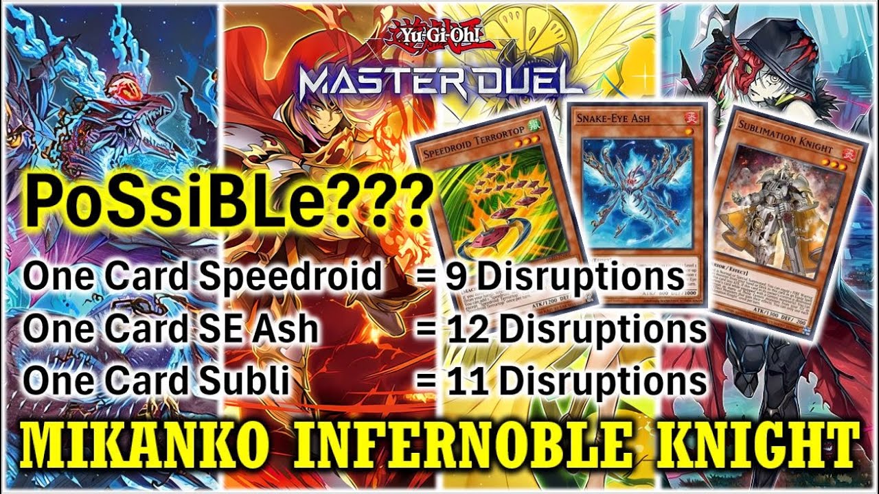 Unbreakable Board vs Tenpai Combo Guide - Mikanko Infernoble Knight without Spright Sprind