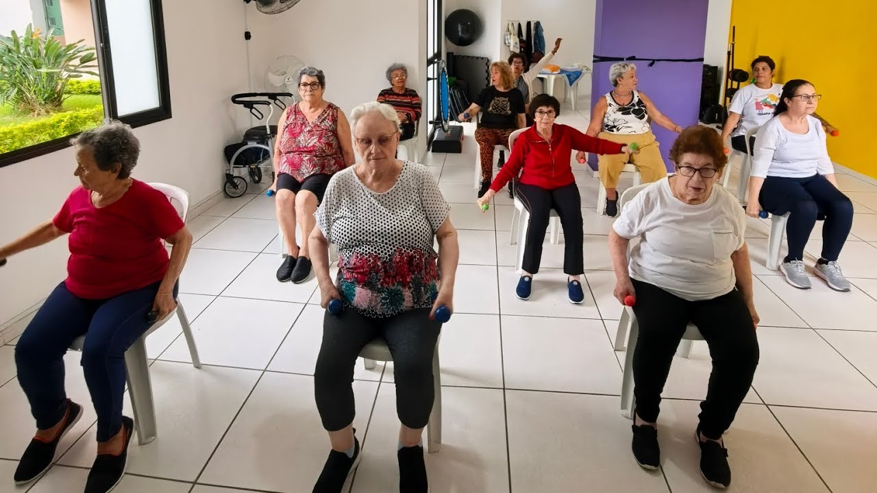 Aula divertida para idosos - grupo +60