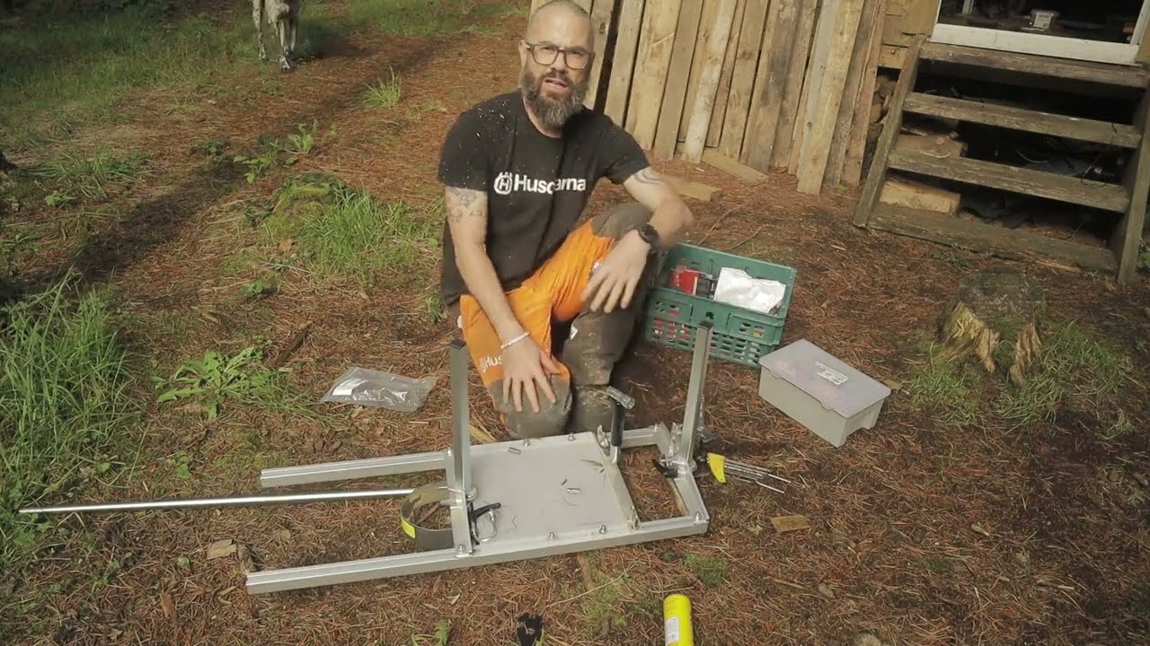 Alaskan Mill Upgrades - Upgrading the Eco-mill Chainsaw Mill Granberg parts