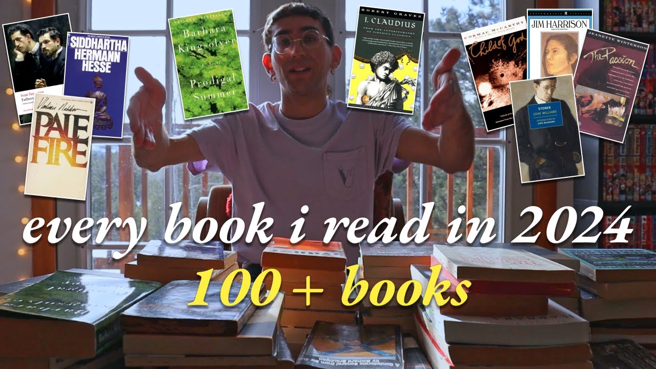 Every Book I Read in 2024 🎉 100+ books
