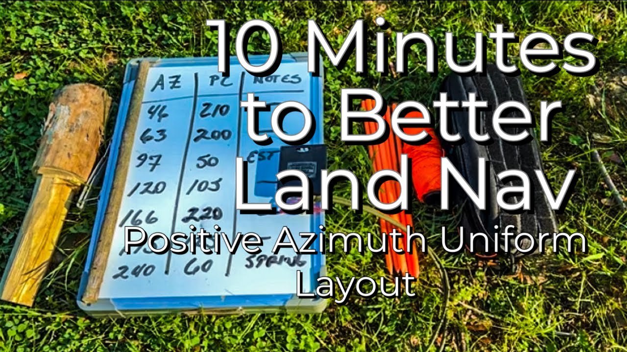 NEVER GET LOST 10 Minutes To Better Land Navigation Part 5 PAUL Basics