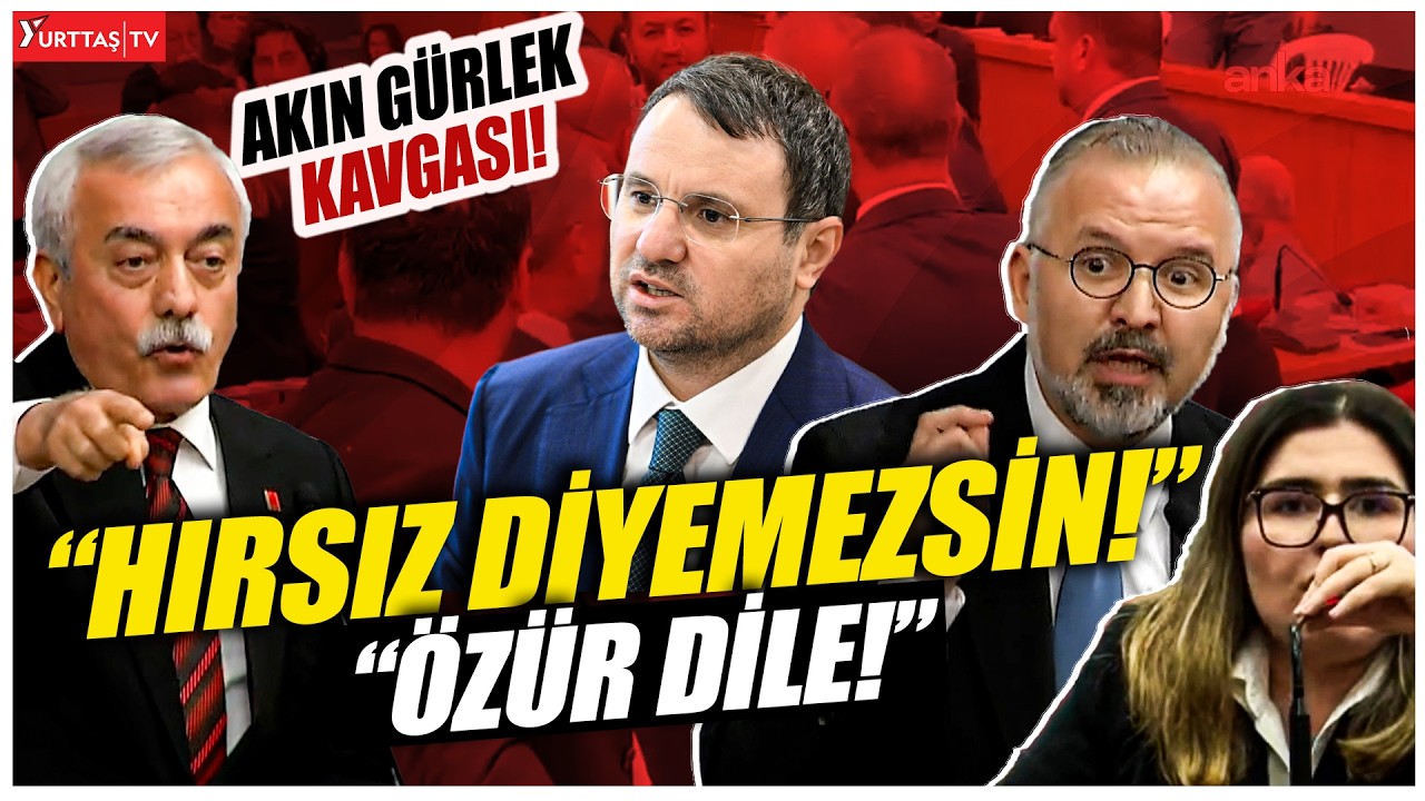İzmir Meclisi'nde Akın Gürlek gerilimi tavan yaptı! 