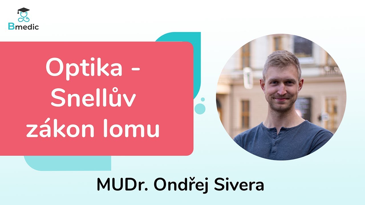 Snellův z&aacute;kon lomu | Optika