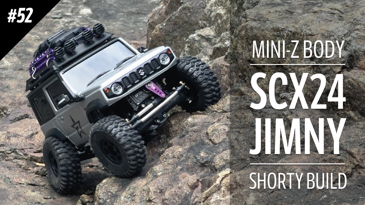 SCX24 with Jimny Mini-Z Body – Custom Build RC Crawler | Ep.52