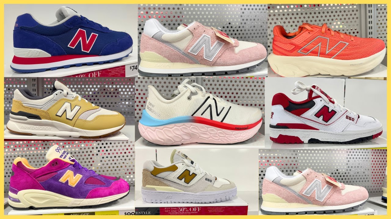 NEW BALANCE FACTORY OUTLET SHOES~new balance trainers Women's AND MEN'S SALE~SHOP WITH ME