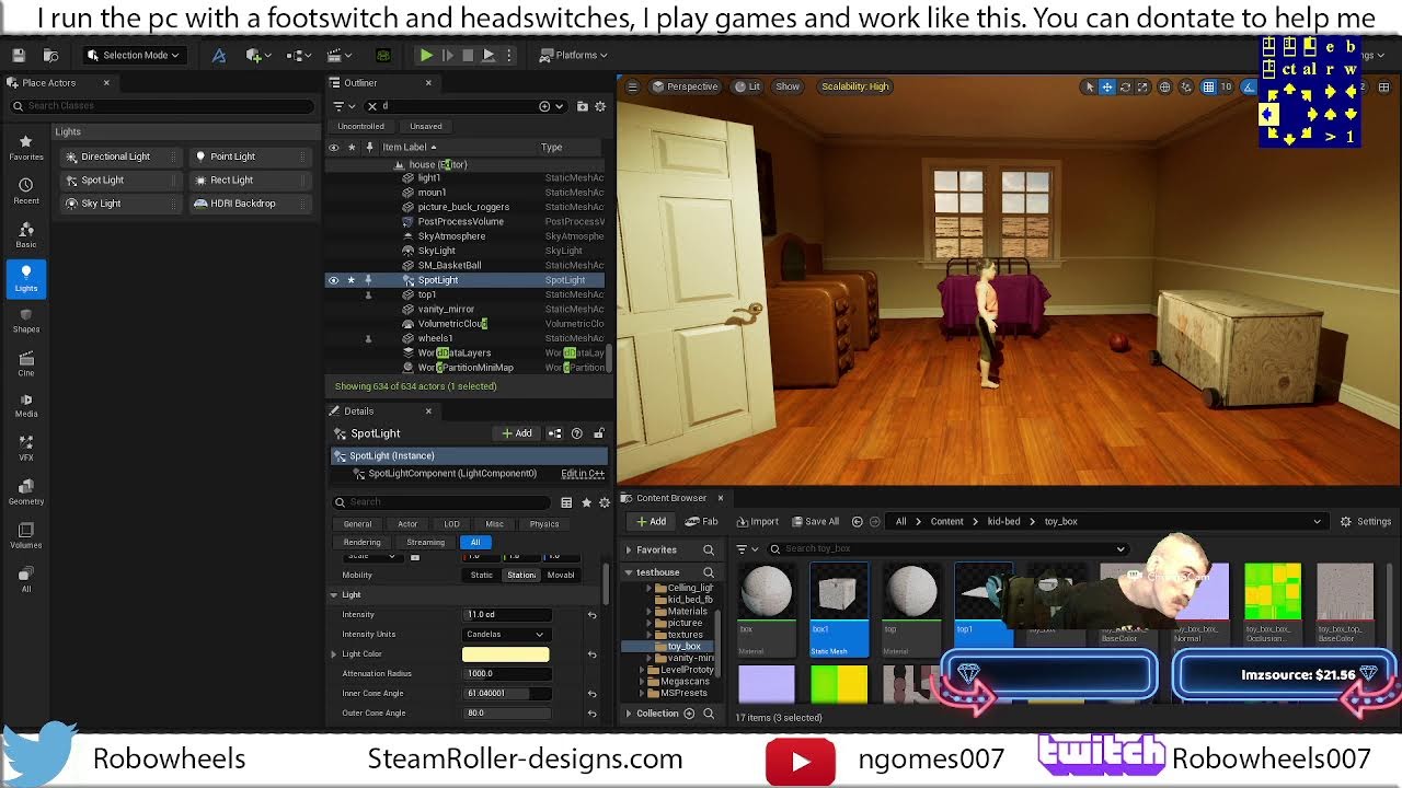 Unreal Engine 5.5 room