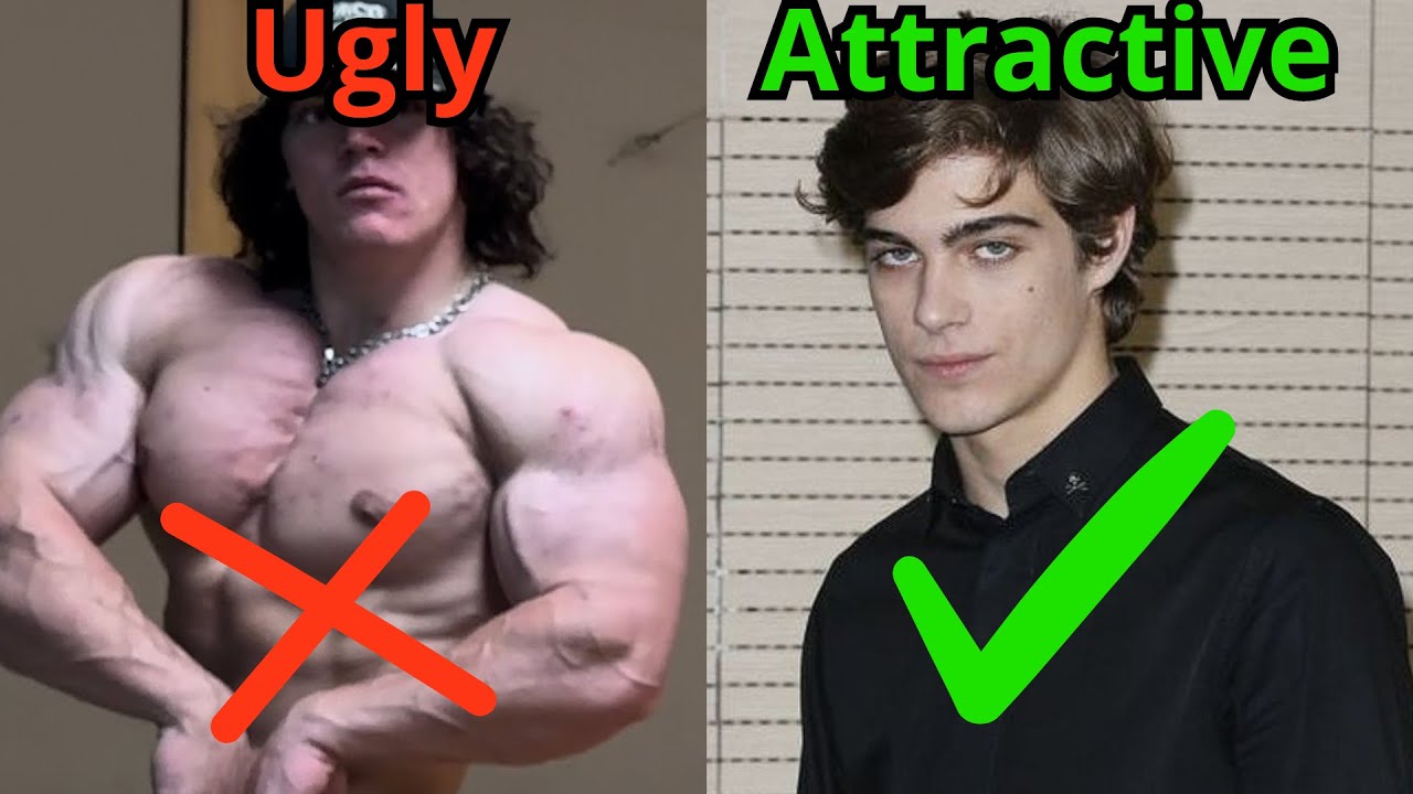 Face vs Muscles, What women really find attractive.