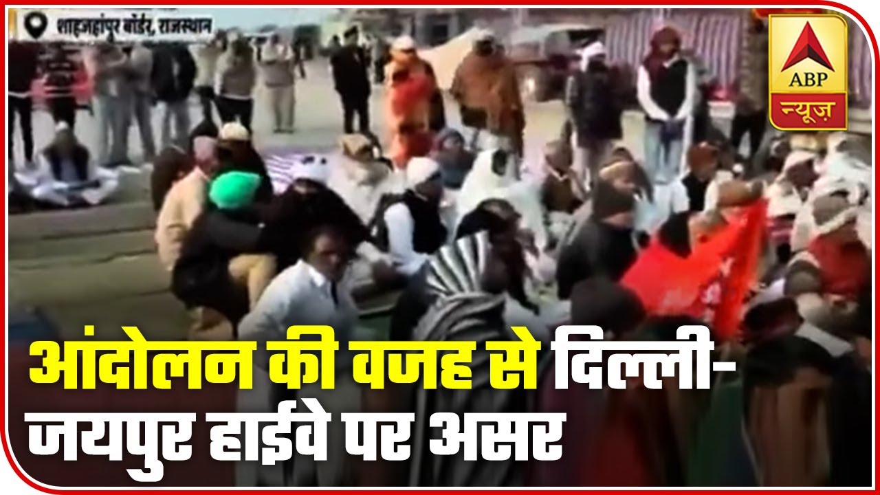 Rajasthan Farmers Stopped From Heading Towards Delhi; Begin Protest At Delhi-Jaipur Highway