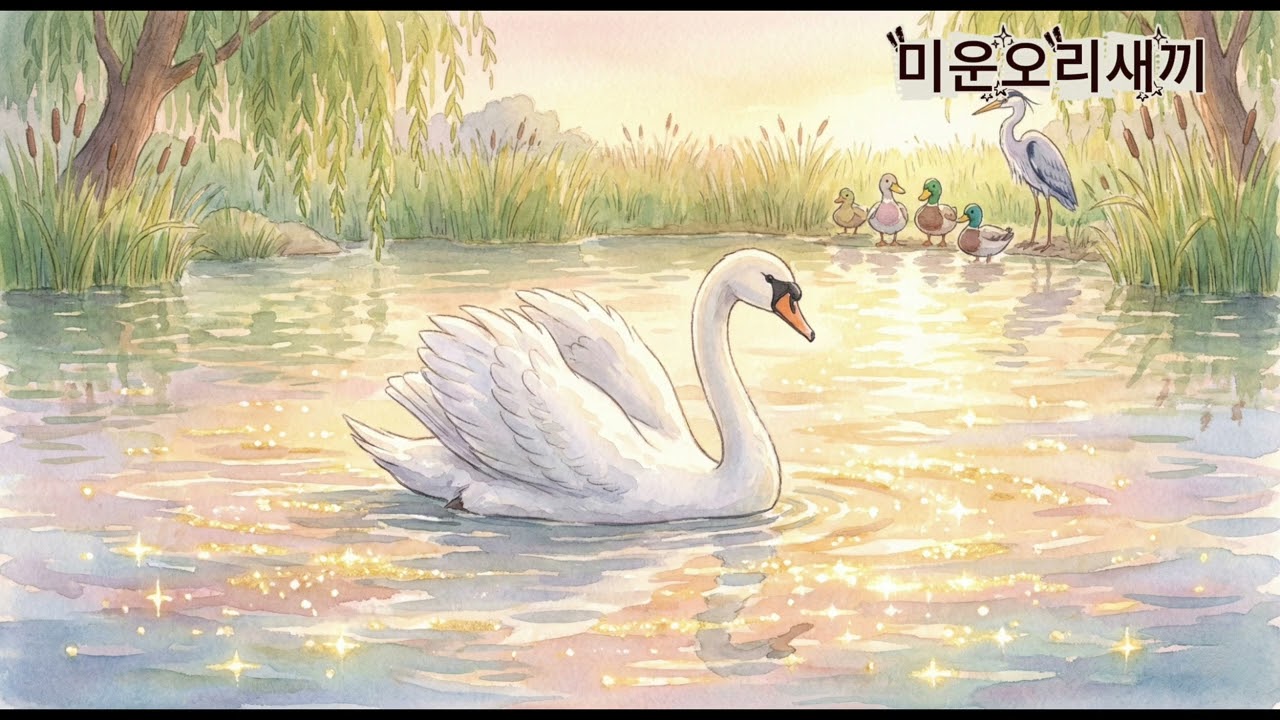 [안데르센 동화 #1] 미운오리 새끼 | 잠들기 전 엄마가 들려주는 동화