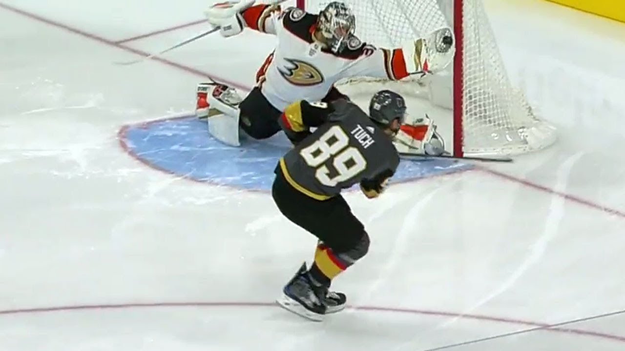 Gotta See It: Ducks' Gibson with glove save of the season on Golden Knights' Tuch