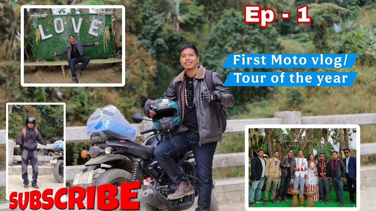Ep 1 ,Moto vlog | Tour | First vlog of the year. @Lambunaga @MR.ASOM92 #wancho #kamhua #viralvideo