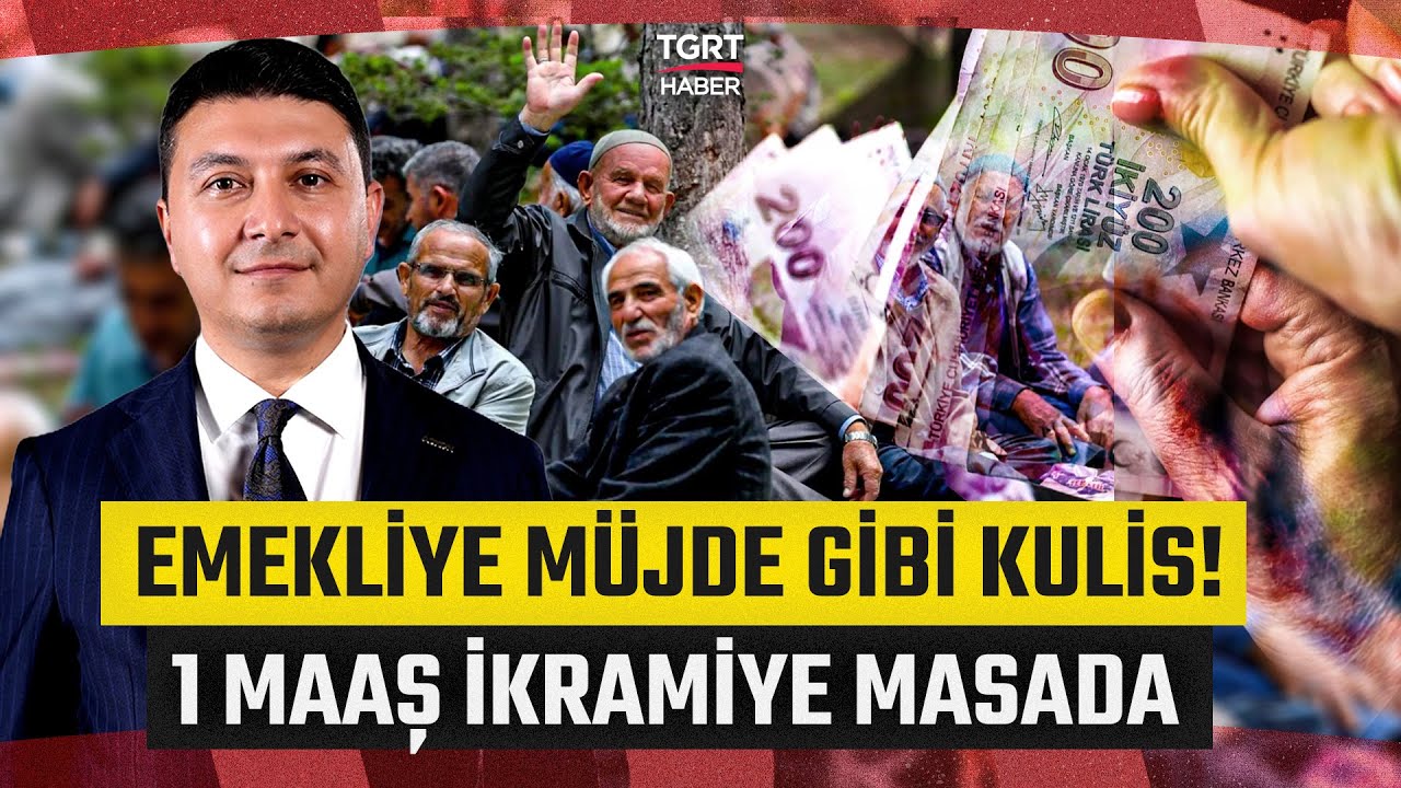 Emekliye İkramiye Müjdesi! Bayramda Ekstra 1 Maaş Daha Yatabilir – TGRT Haber
