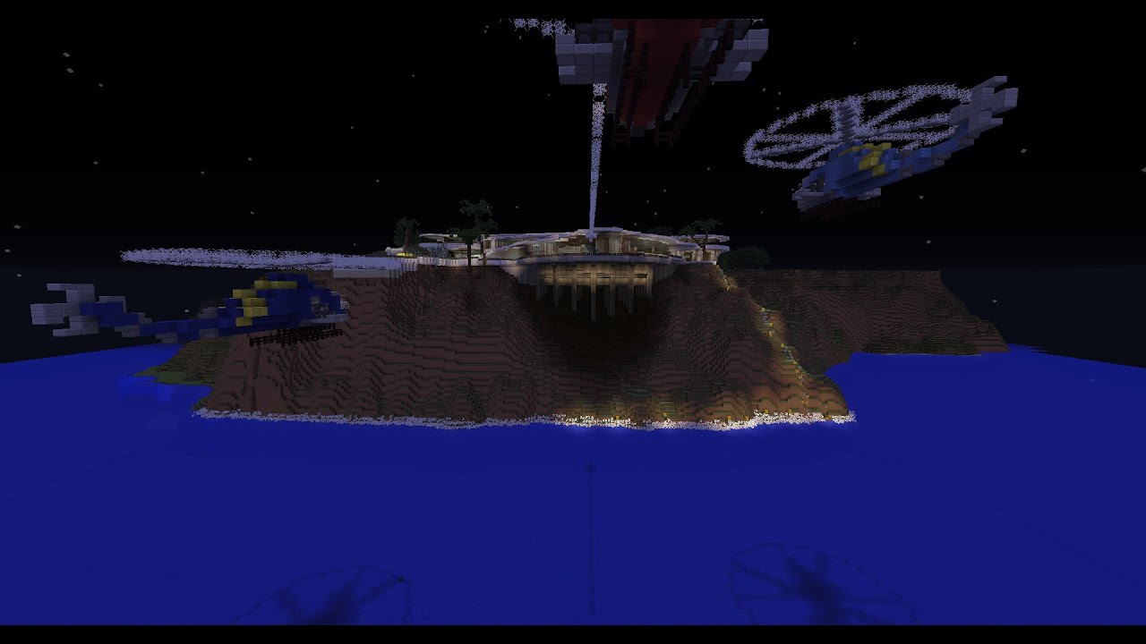 Minecraft Tony Stark's Mansion iron man