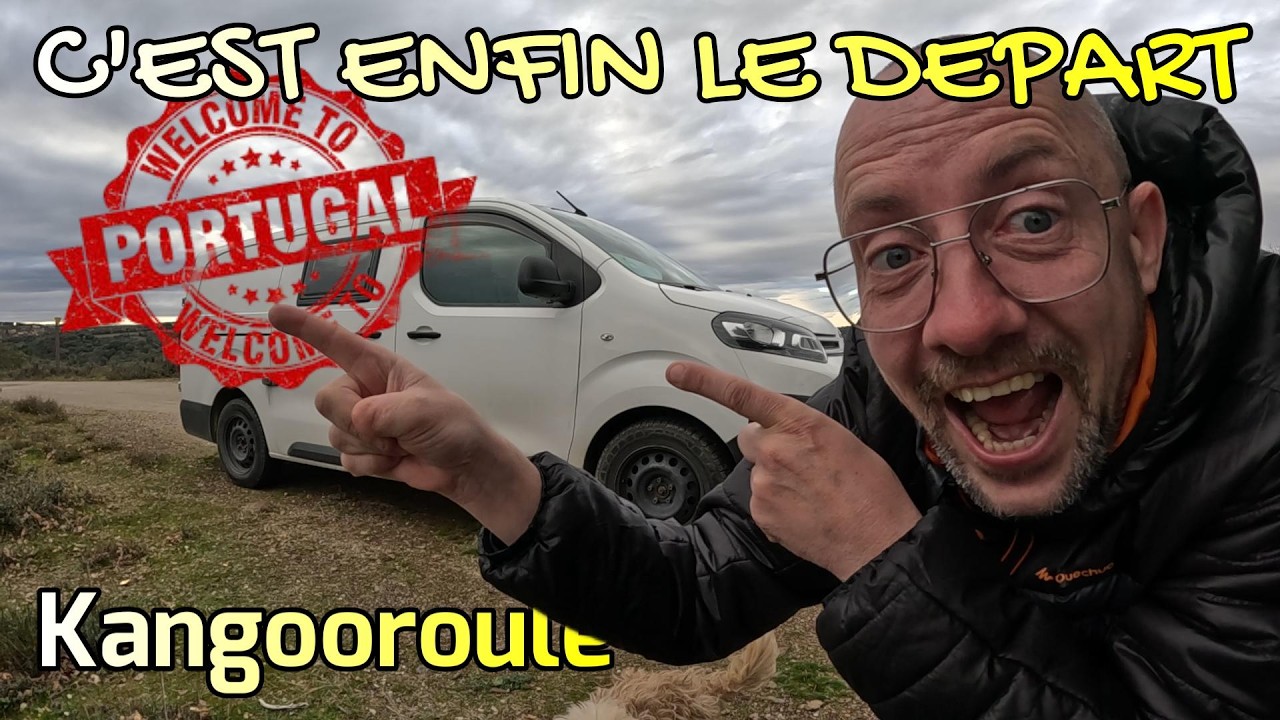 ENFIN Je Prends La Route Pour Le PORTUGAL Avec Mon Van/Jumpy 🦘 #vanlife