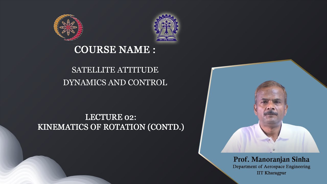 Lecture 02: Kinematics of Rotation (Contd.)