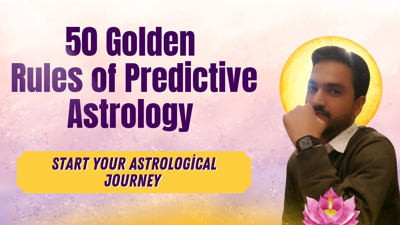 50 Golden Rules of Predictive Astrology #bhrigunandinadi