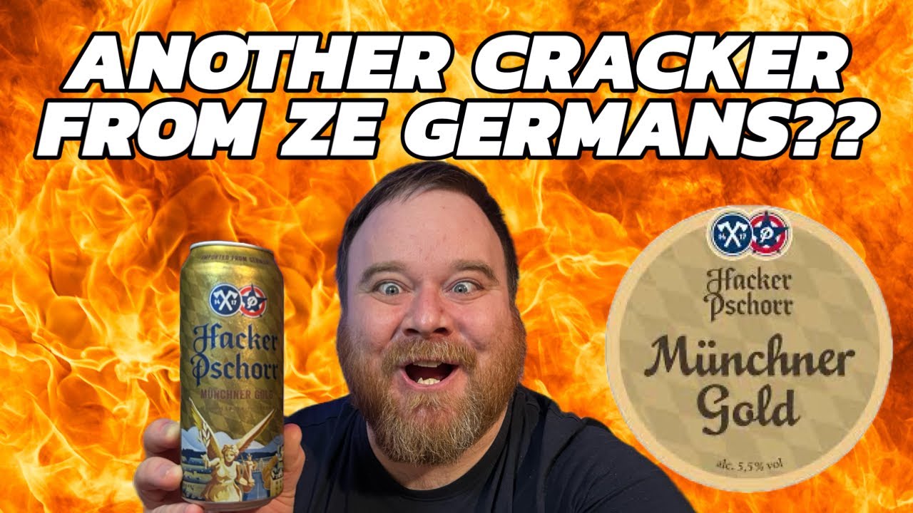 Hacker Pschorr: Munchner Gold |5.5%| German lager Review!