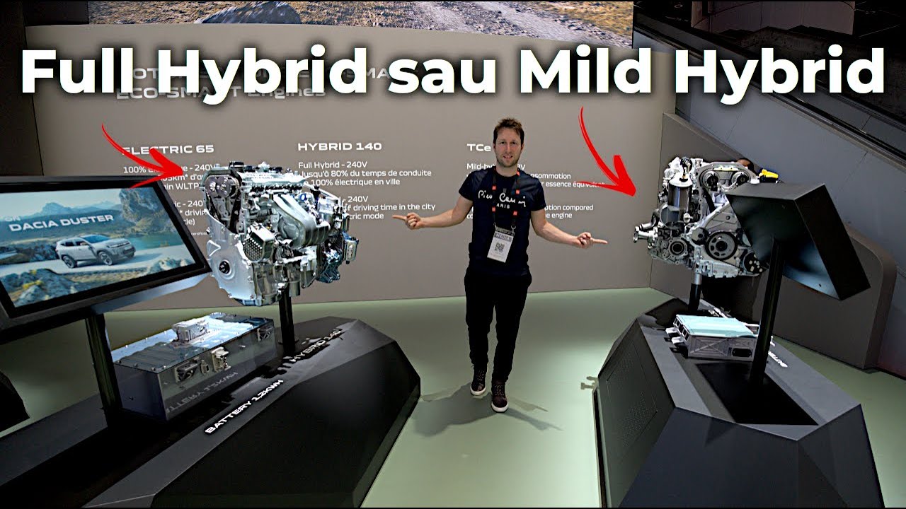 Diferenta dintre Full Hybrid si Mild Hybrid (Dacia Duster 3)