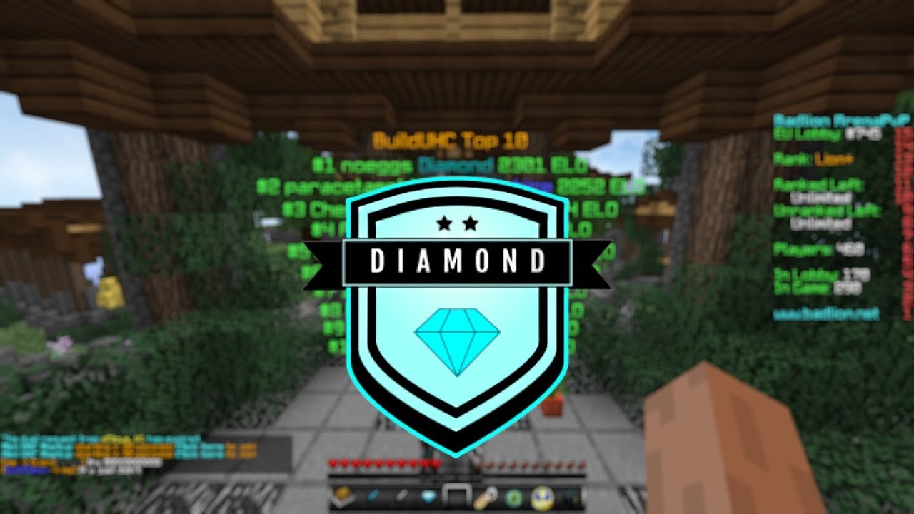 First 2300 ELO BuildUHC Badlion [Diamond] S15