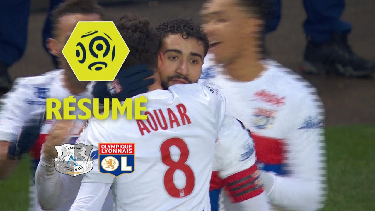 Amiens SC - Olympique Lyonnais (1-2)  - Résumé - (ASC - OL) / 2017-18