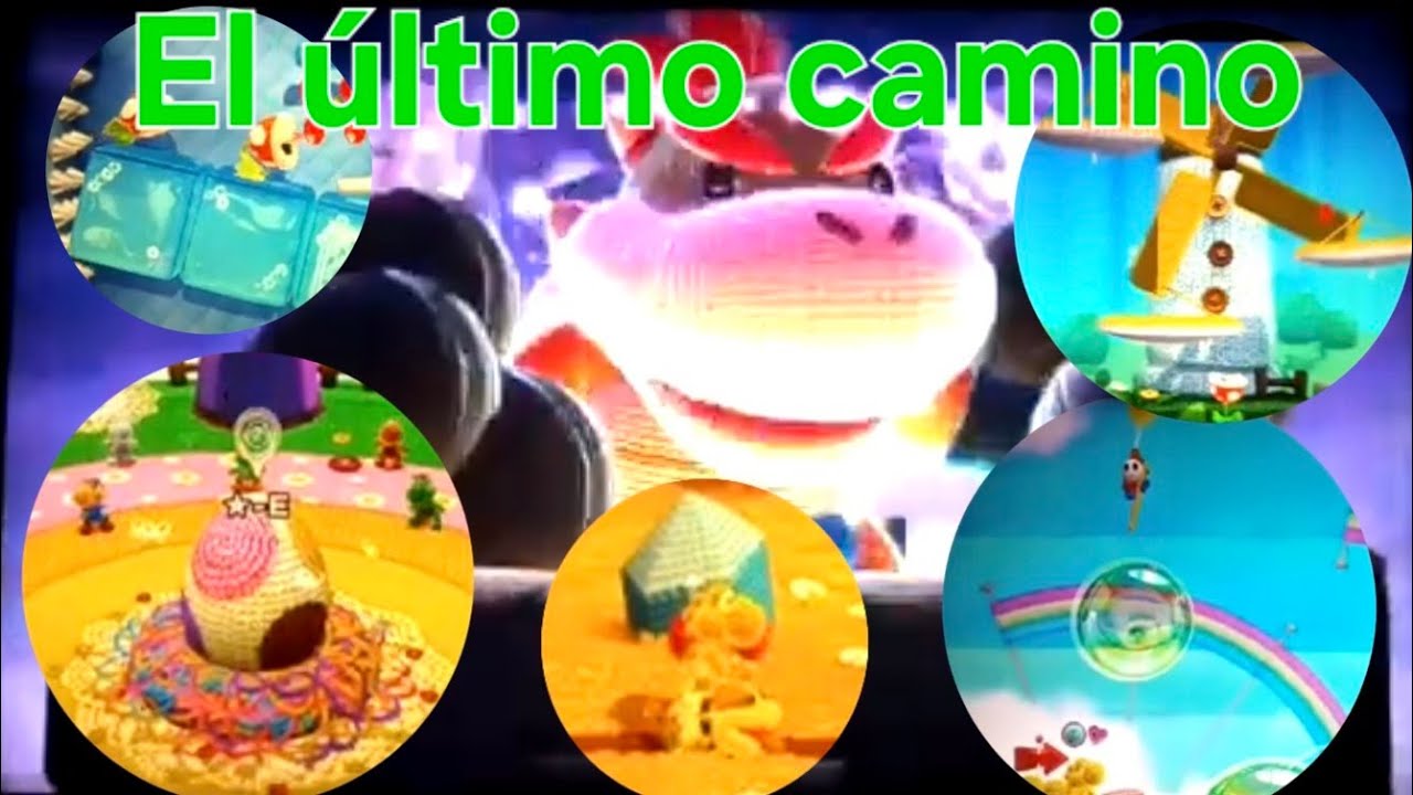 🧶Yoshi's Woolly World #22 (Final): Último jefe difícil y Un fabuloso mundo de estambre