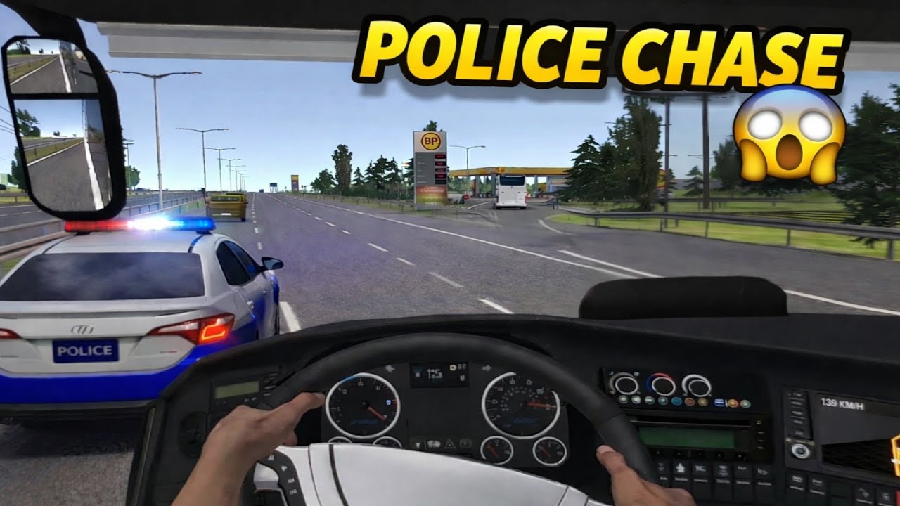 Bus Simulator Ultimate | 🚨 Indian Highway par Full Speed Bus! 😱 | OverSpeeding pe Police Chase 🚓