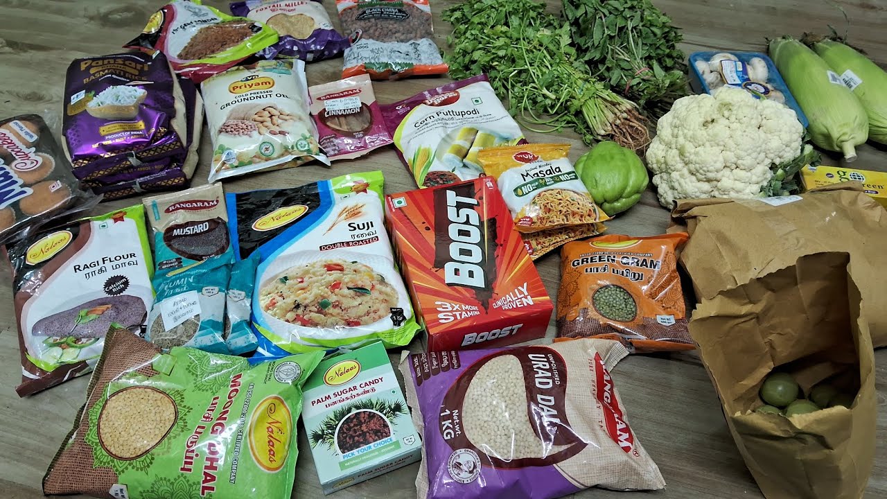 இந்த மாசத்துக்கு தேவையான மளிகை பொருட்கள் #Grocery #maligai #shopping 
