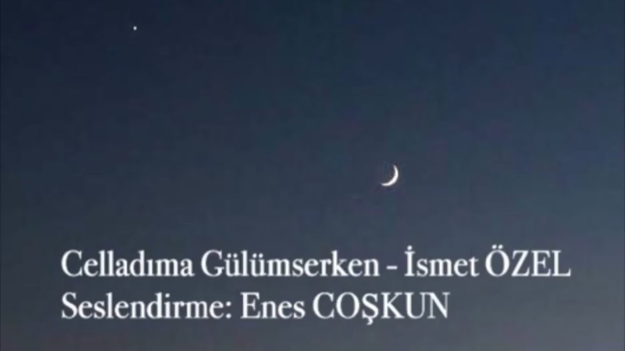 Celladıma Gülümserken - İsmet ÖZEL