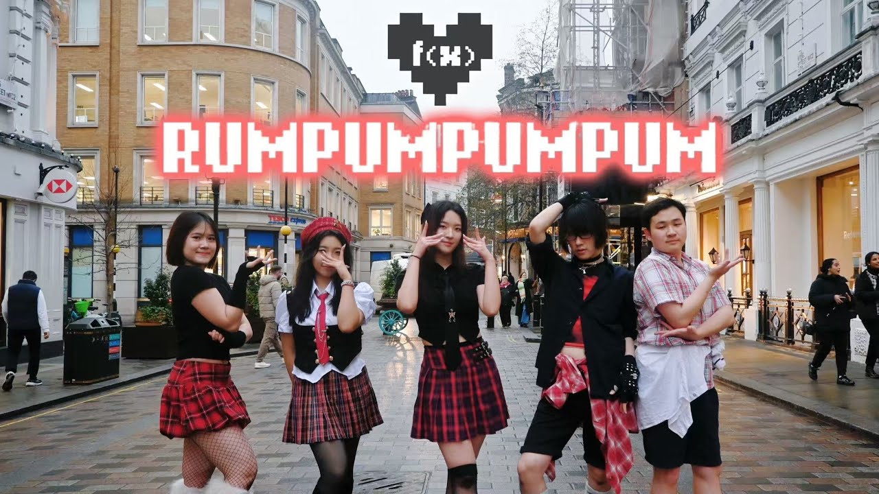 [KPOP IN PUBLIC | ONE TAKE] f(x) (에프엑스) 'Rum Pum Pum Pum (첫 사랑니)' Dance Cover in LONDON by KSDC