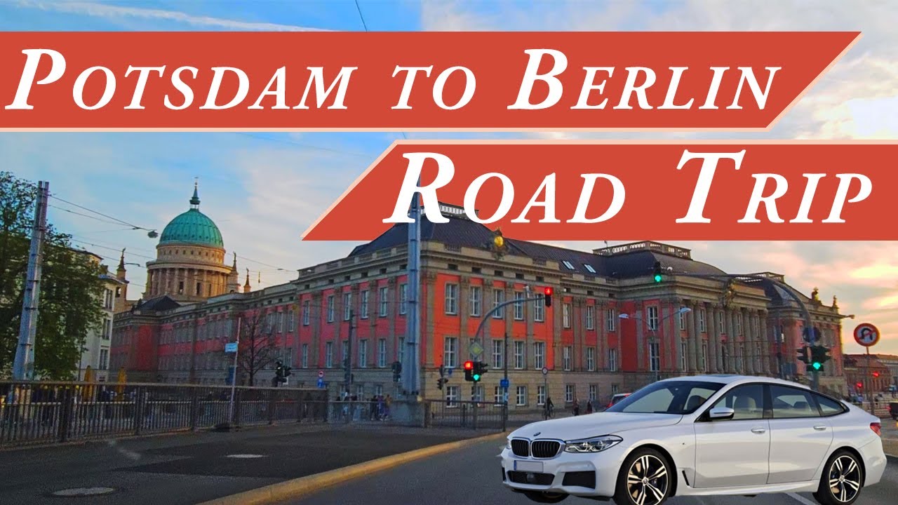 Sunset Drive through Potsdam ending in Berlin Spandau | ASMR Car Ride