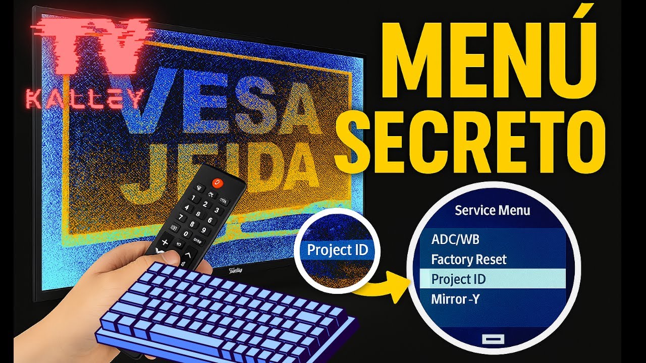 MODO DE SERVICIO en TV Kalley: El truco que SOLUCIONA problemas de imagen sin abrir el televisor