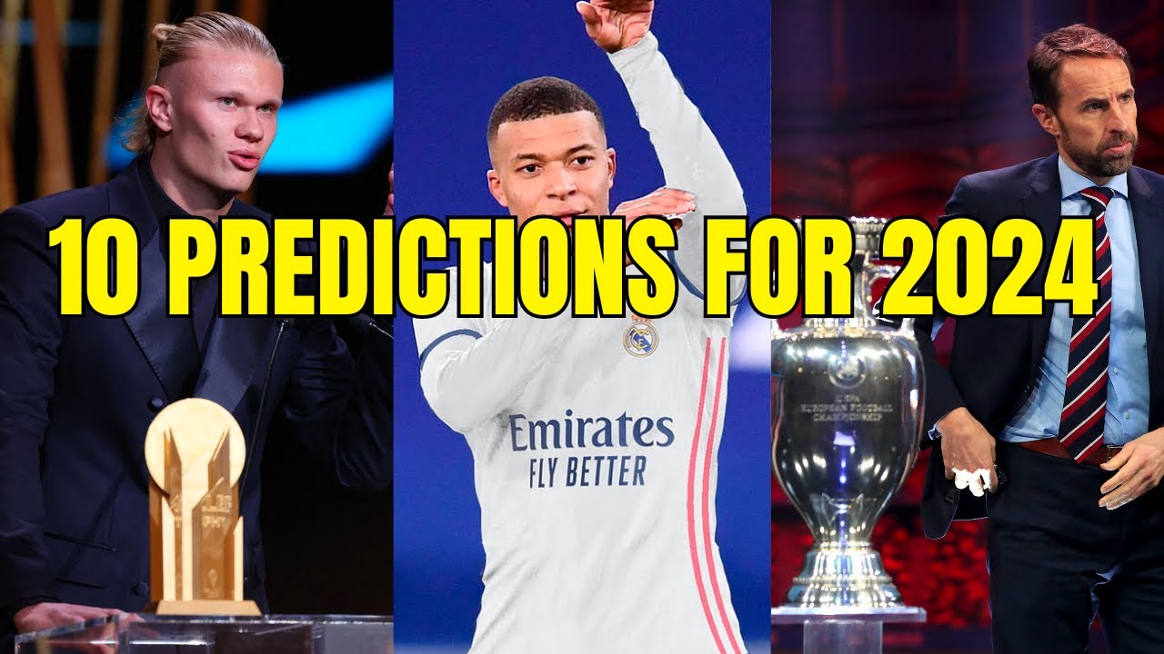 (ASMR) Haaland Ballon D'or? England Euro Win? My 10 Football Predictions For 2024