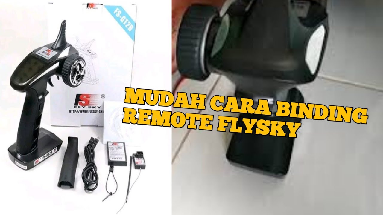 Cara bind transmitter flysky GT2E