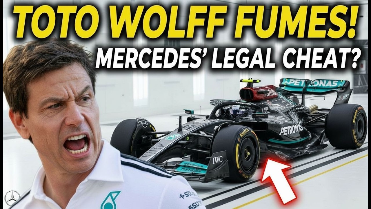 Toto Wolff is furious! Did Mercedes find a legal 