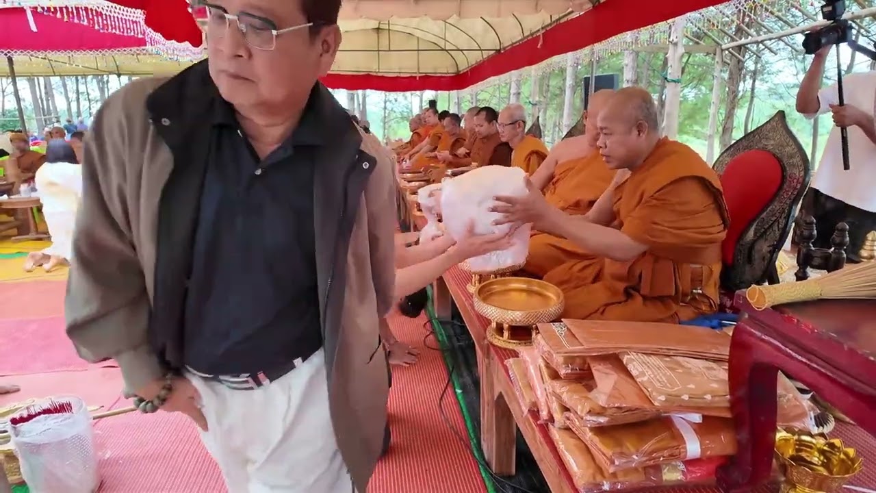 งานบุญ สํานักสงฆ์จอมธรรมนิภาธโร