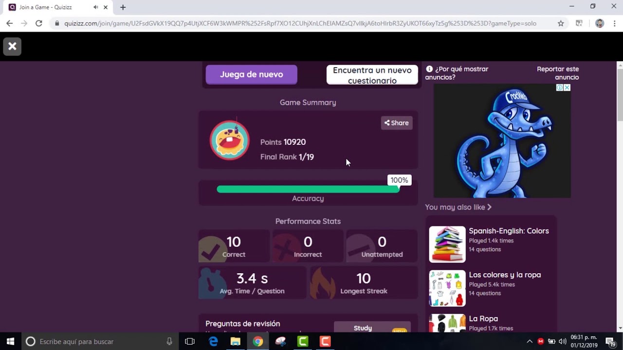 QUIZIZZ VIDEO TUTORIAL