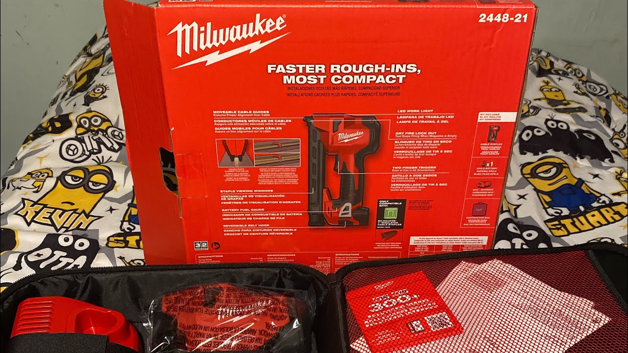 Milwaukee m12 Cable stapler/grapadora