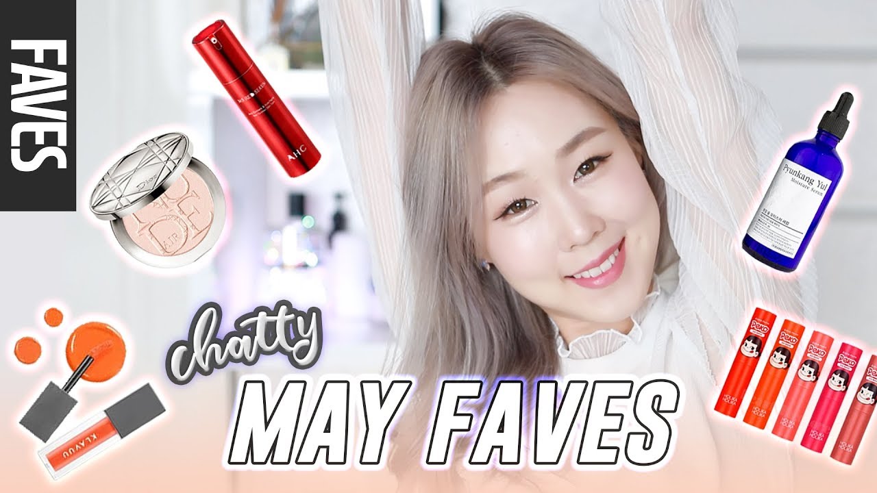 MAY 2018 FAVORITES! Korean & Non-Korean Products + Update Heart-to-Heart 💜미즈뮤즈의 5월 추천템 | meejmuse