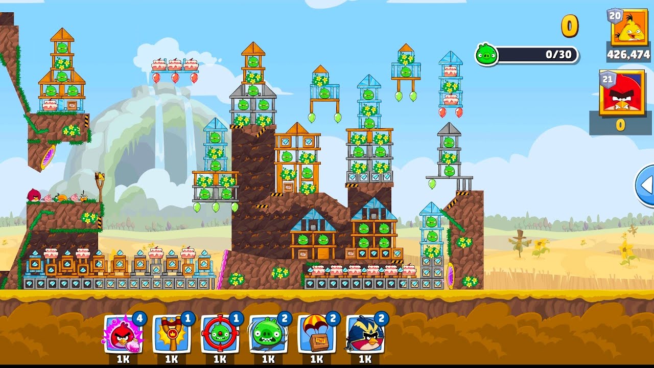 Level 9-10 &ndash; Angry Birds Friends No Power-Up Challenge (T-1826) | 3 Stars Gameplay &ndash; Sept 19