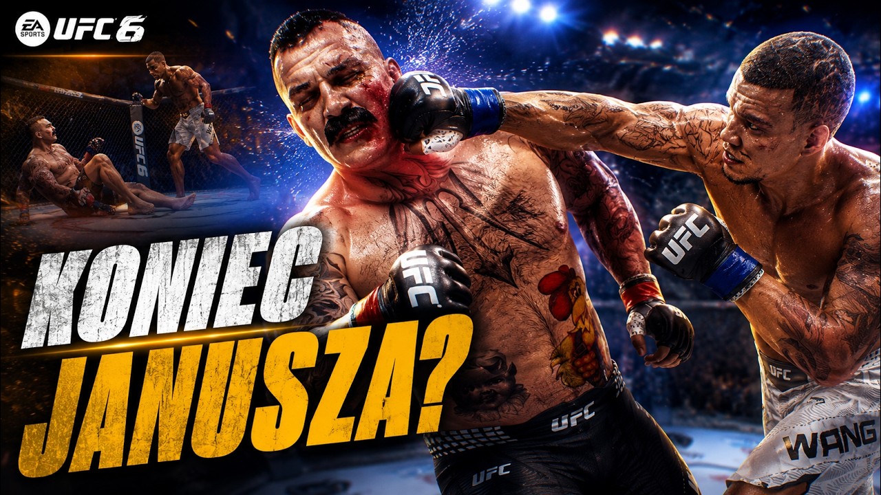 BRUTALNE STARCIA - Kariera Janusza [#5] | EA UFC 6 PL | UFC 6 Tryb Kariery | Gra MMA