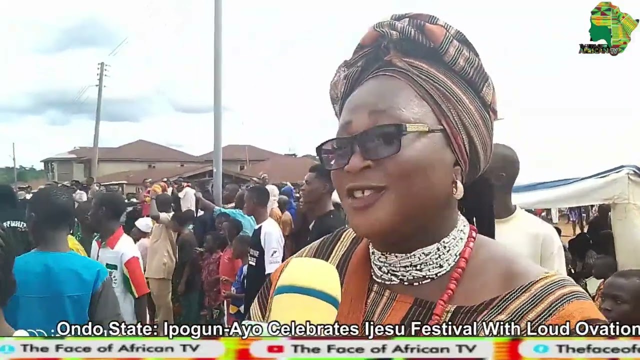 Ondo State: Loud Ovation As Ipogun-Ayo Celebrates Yam Festival With Family & Friends