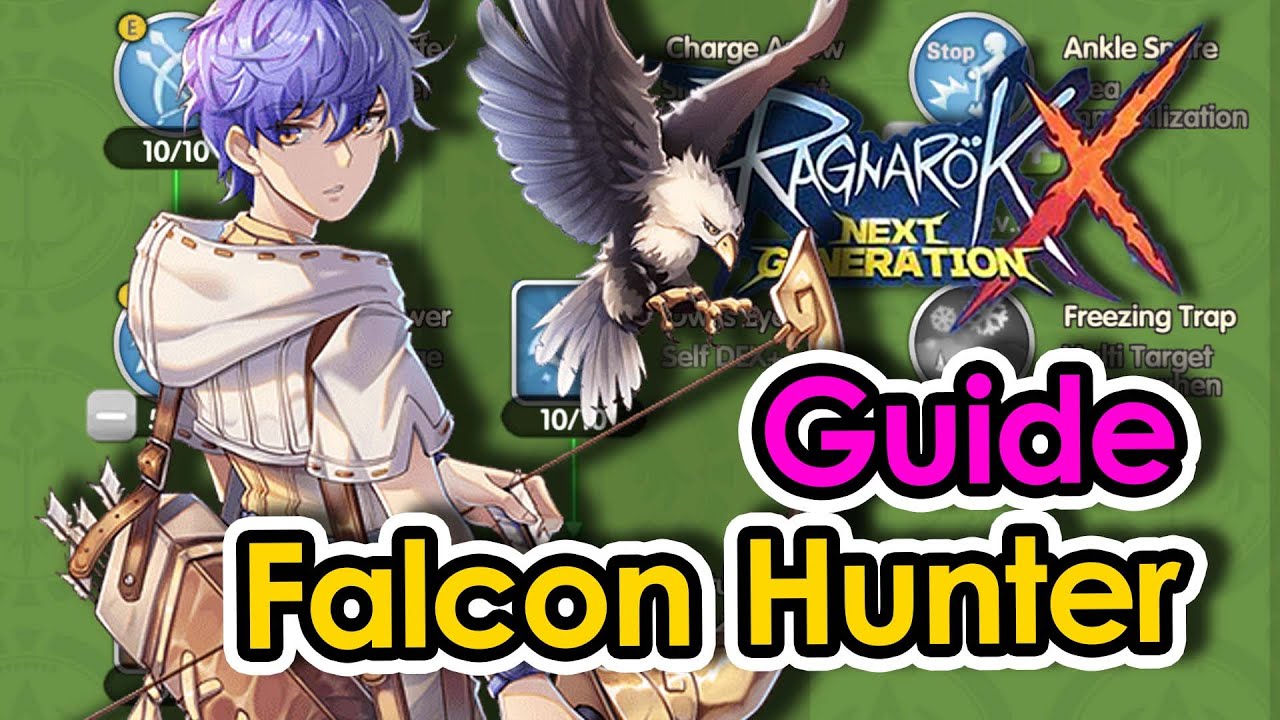 [ROX/라그x] Hunter Guide Falcon Build (Completed My Build) 한글자막 | KingSpade