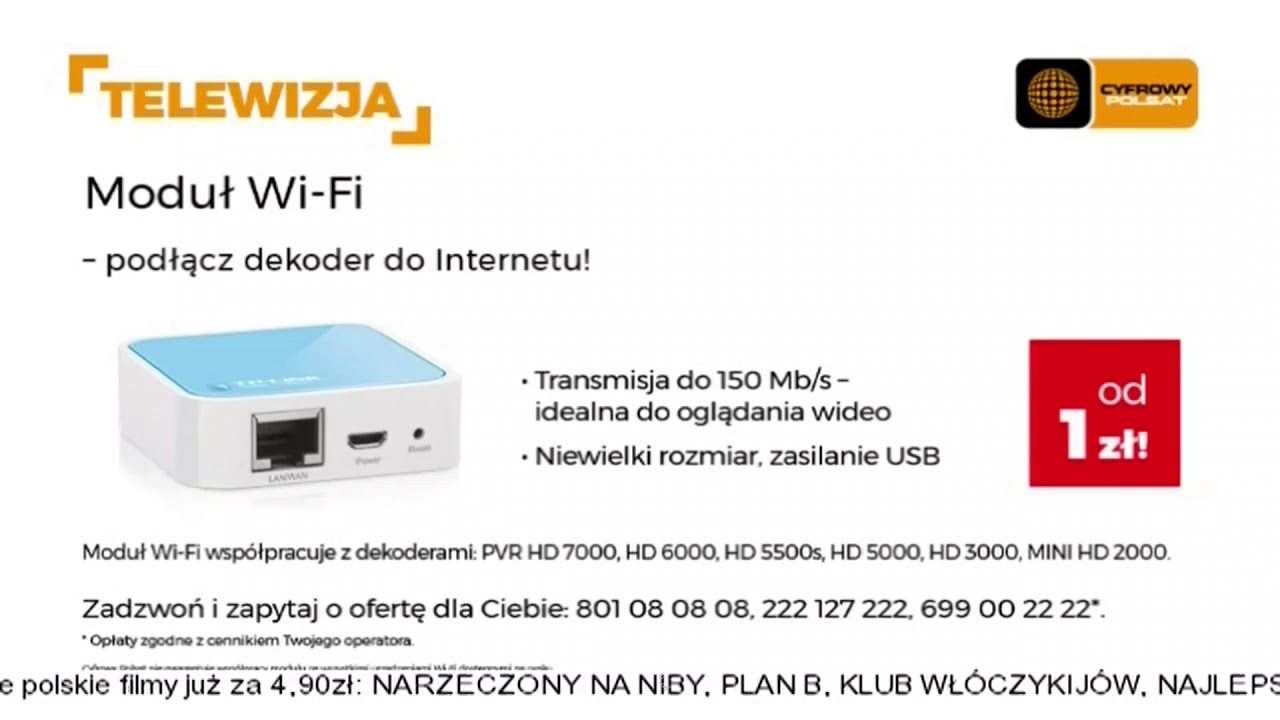 Dla abonentów Cyfrowego Polsatu - (09.2018r.)