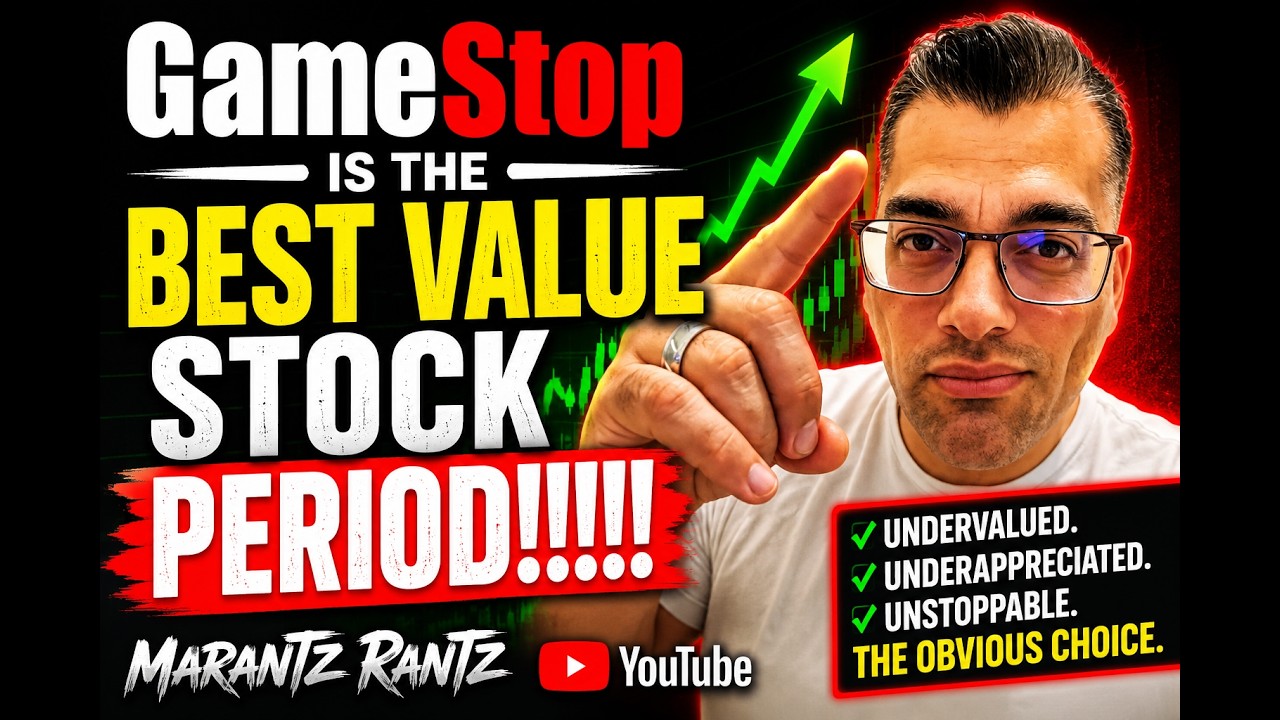 GameStop Stock - Best Value Stock - LIVE STREAM w/Marantz Rantz