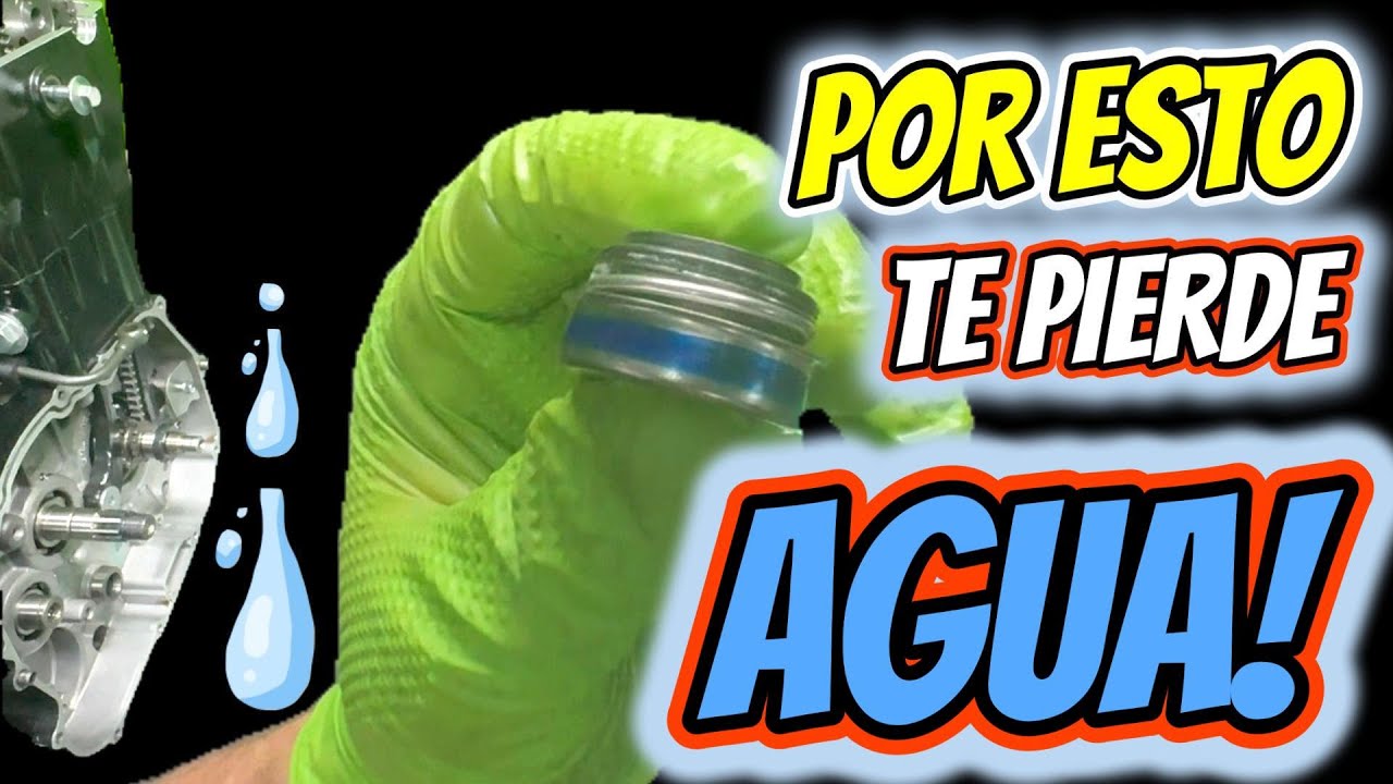 👉 Reconstruimos el motor de la VOGE 300 Rally 🔧 | Parte 3: Por esto te pierde AGUA (Retén bomba)
