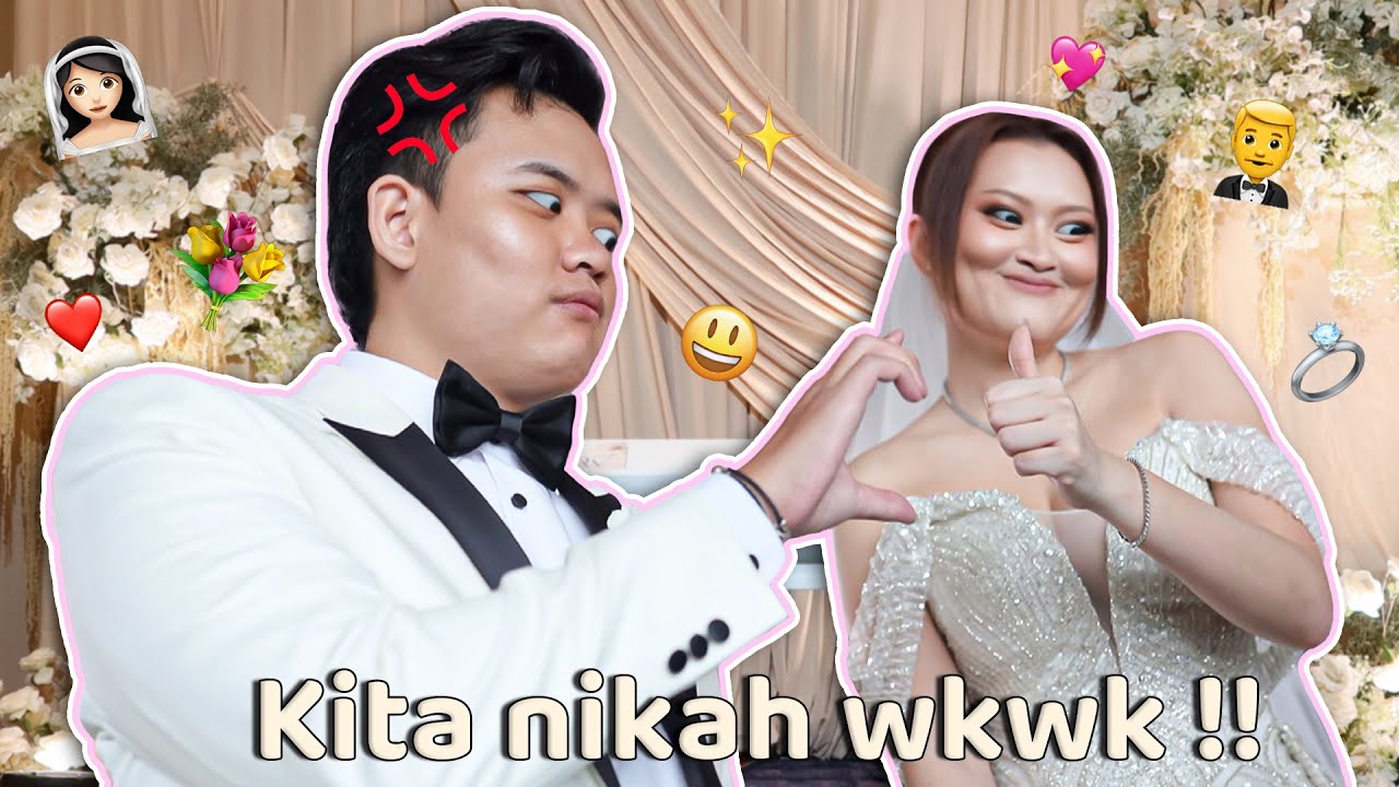 TEPUK SAKINAH AWOKAWOK !! Akhirnya KeiKei & Danielbieje NIKAH ?!! 👰‍♀️🌺🤵‍♂️