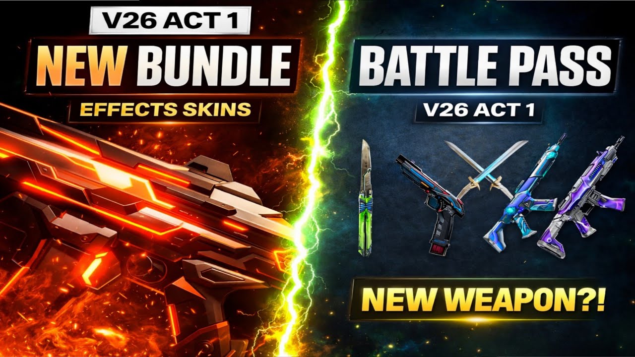 VALORANT V26 &ndash; New Bundle, Battle Pass & New Weapon LEAKS