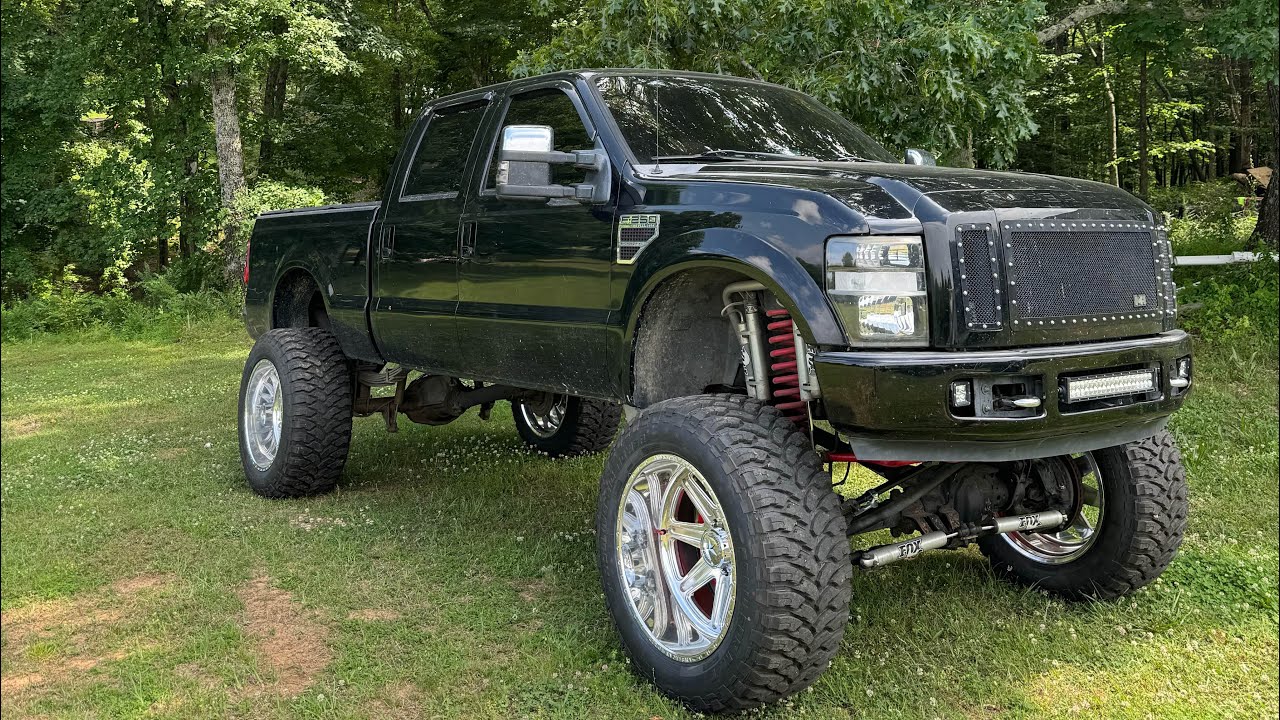 POLISHED FORCES AND NEW TIRES FOR MY F250
